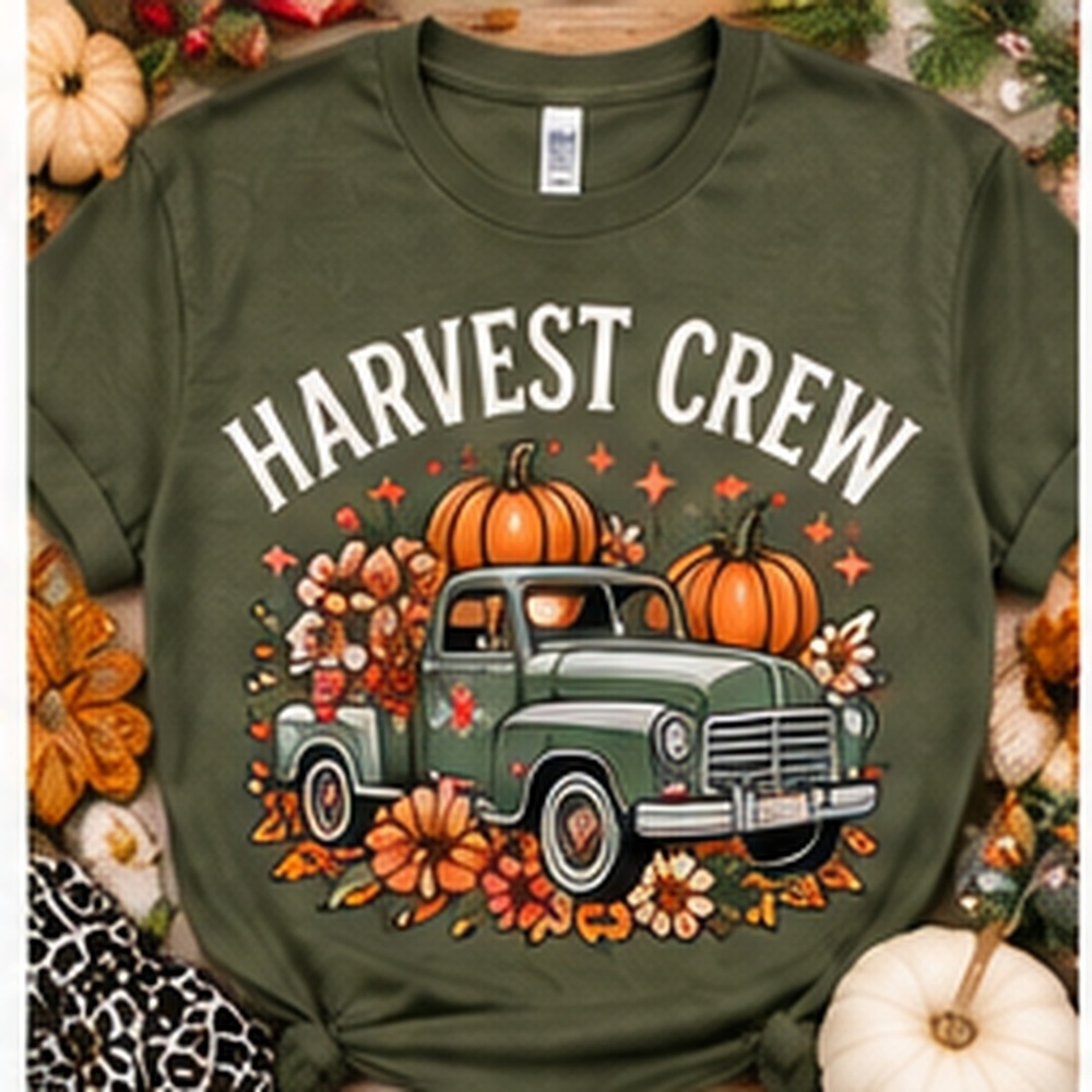 Harvest Crew Gildan Graphic Tee
